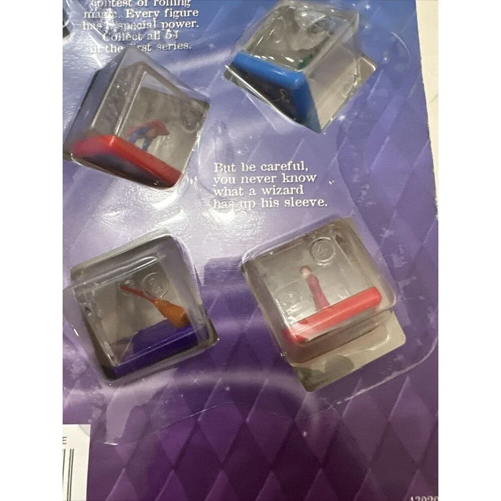 Vtg Harry Potter Dicers Toy Collectible Dice Game Starter Set Mattel Games New